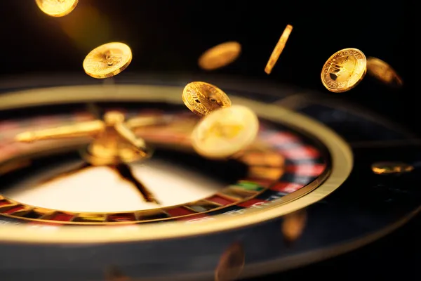 A stylish woman beside vibrant slot machines displaying glowing sevens, showcasing the variety of top slots at CROWNDB.